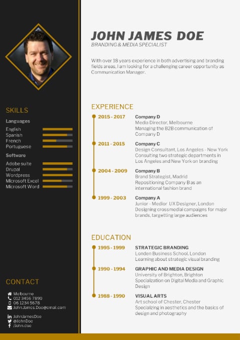 best online cv maker free with photo