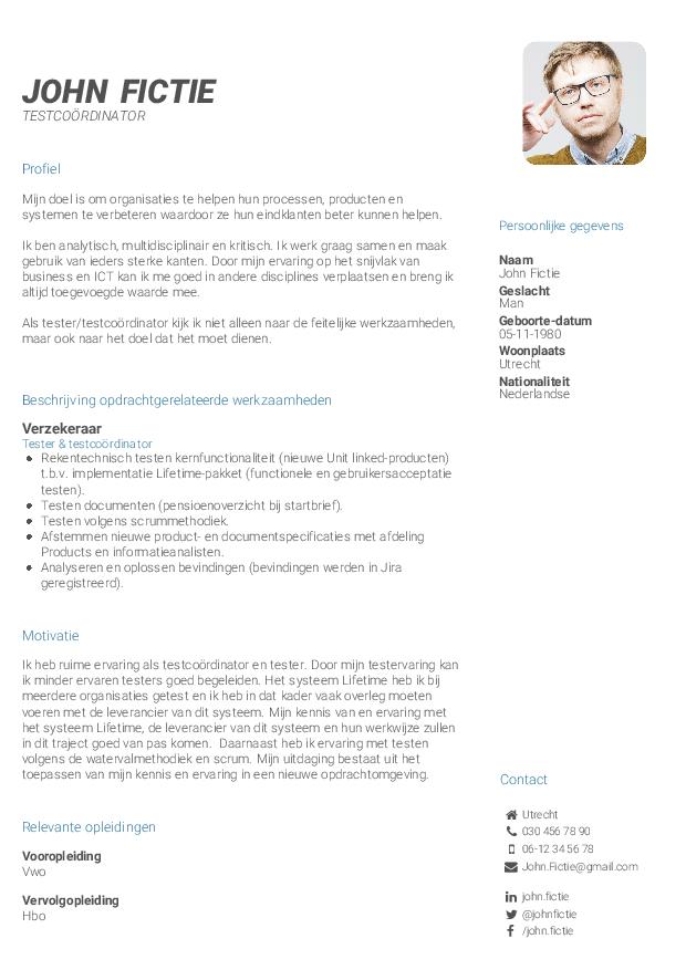 opbouwen Keelholte picknick Kies je CV template - Gratis online CV Builder